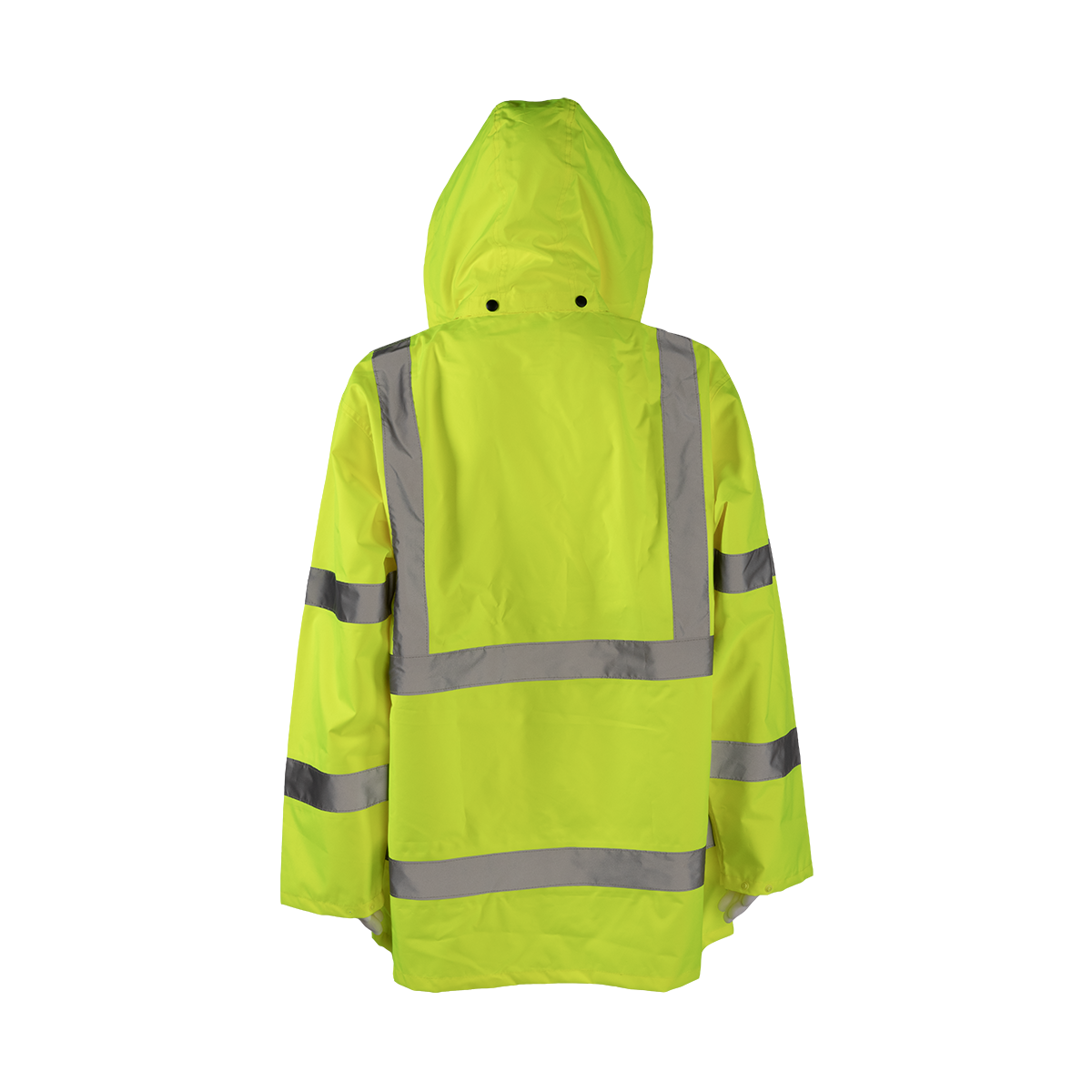 Petra Roc LRJK-C3 ANSI Class 3 Waterproof Rain Jacket - Lime