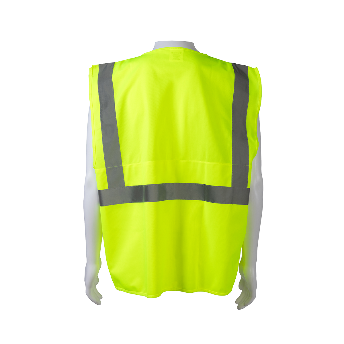 Petra Roc LV2-SUV ANSI Class 2 Deluxe Surveyor Safety Vest, Solid - Lime