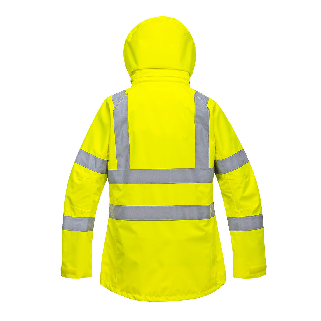 Portwest LW70 Hi-Vis Women's Breathable Rain Jacket - Yellow, back