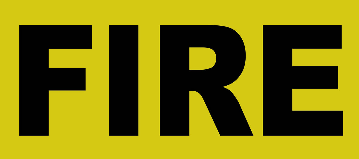 Petra Roc PVC-REF-LY94 Reflective PVC Title Panel 9" x 4" - Lime