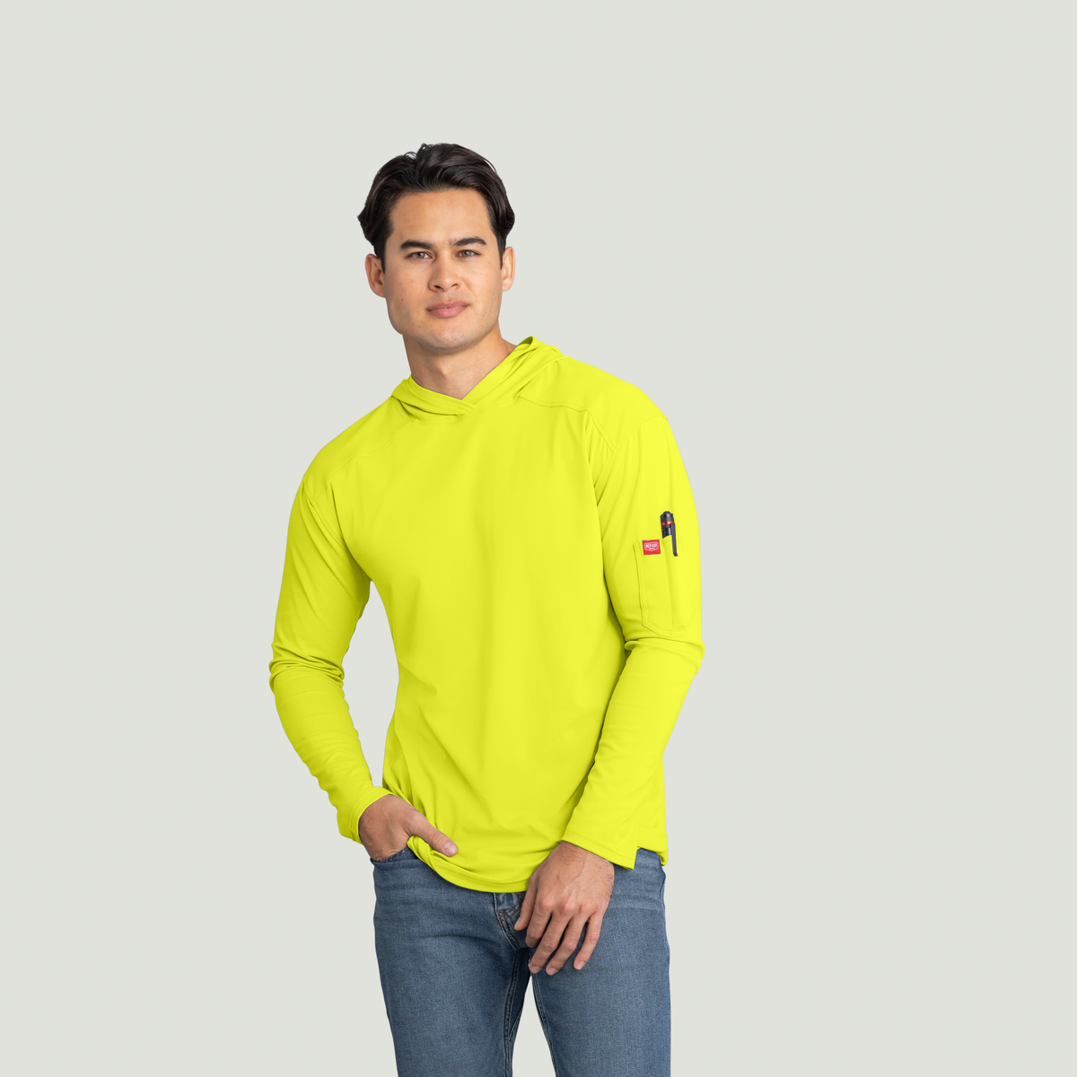 S5HSYE Enhanced Visibility Sun Protection Pullover Hoodie