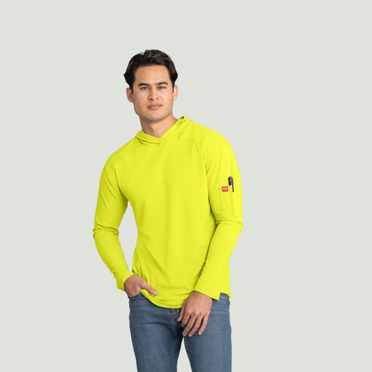 S5HSYE Enhanced Visibility Sun Protection Pullover Hoodie