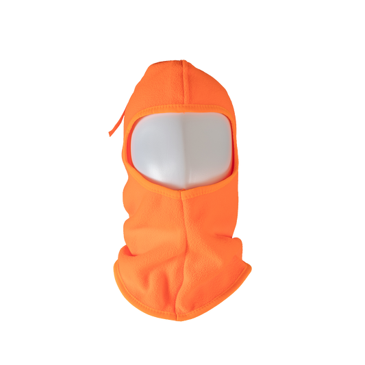 Petra Roc OMSK-S1 Fleece Balaclava Ski Mask & Hard Hat Liner - Orange