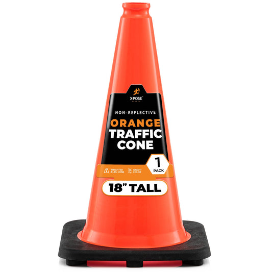 Xpose Safety 18" Orange Traffic Cone