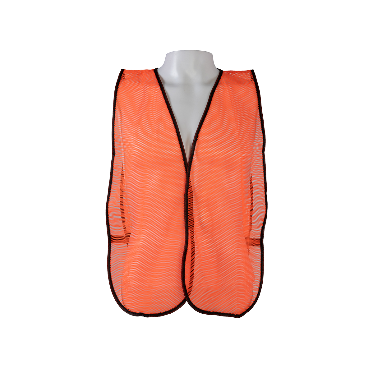 Petra Roc OVM-0 Non-ANSI Mesh Safety Vest, No Reflective Tape - Orange