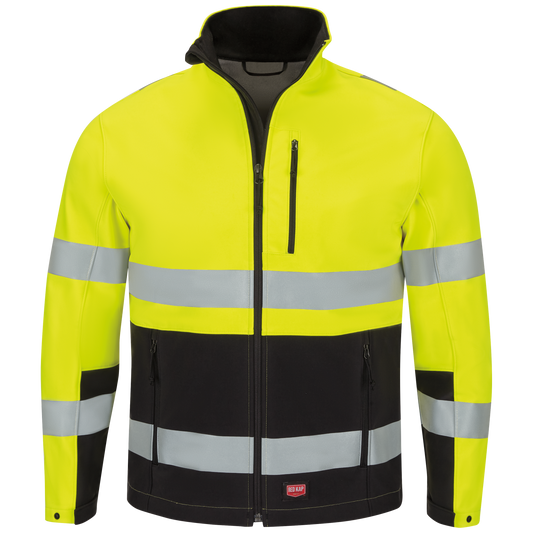 JY34YB Hi-Vis Soft Shell Jacket