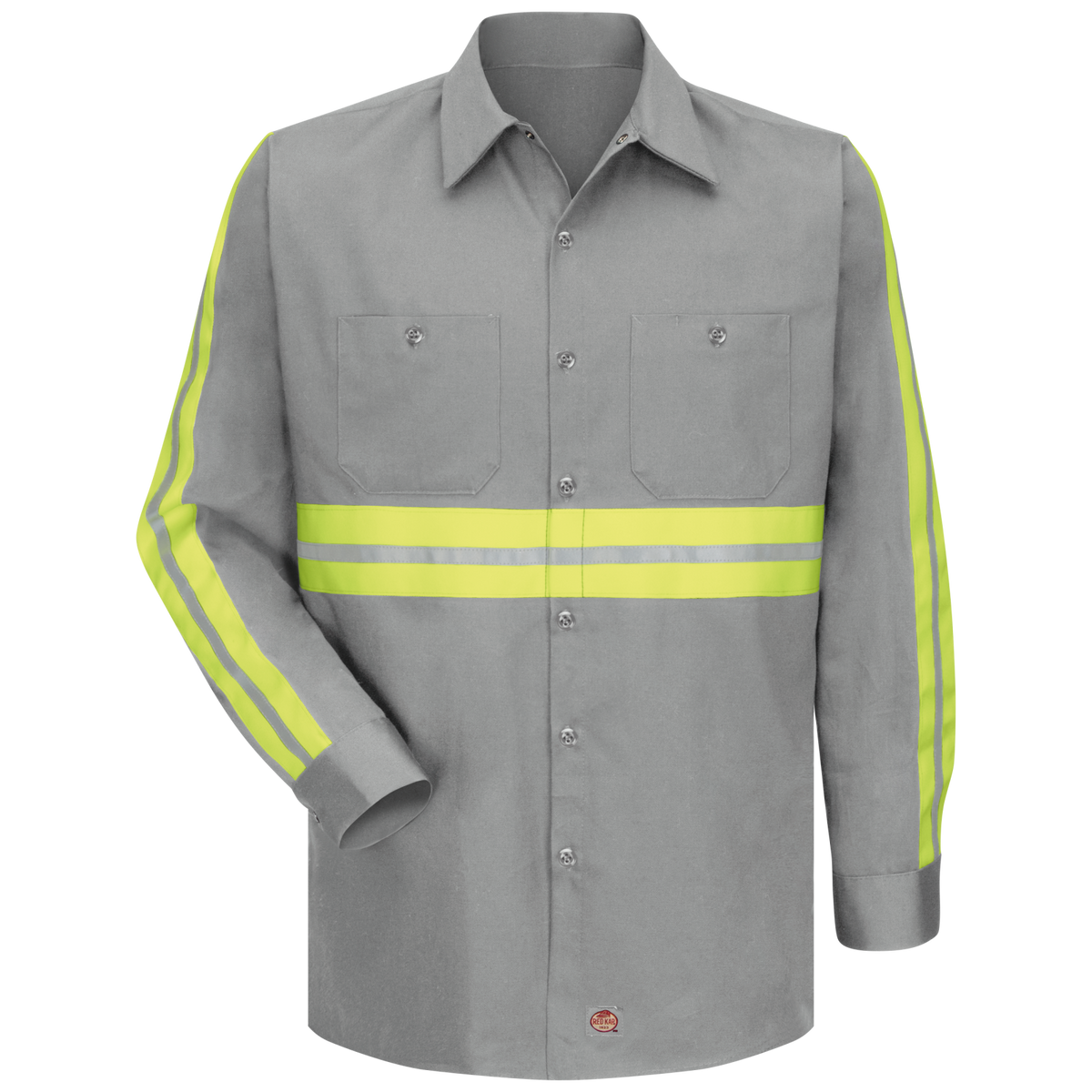 SC30 Long Sleeve Enhanced Visibility Cotton Work Shirt