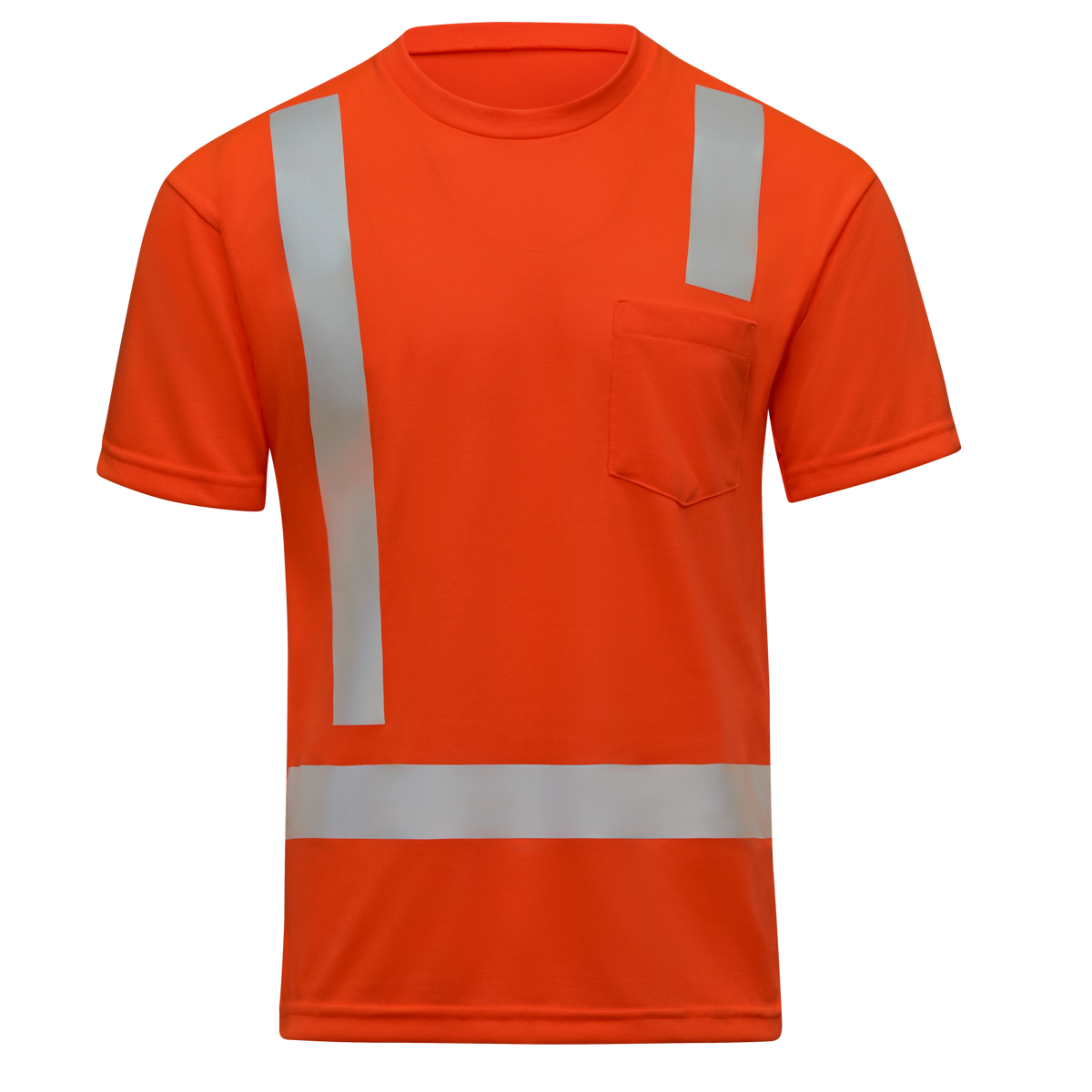 SK07 Hi-Vis Short Sleeve Pocket T-Shirt - Type R Class 2
