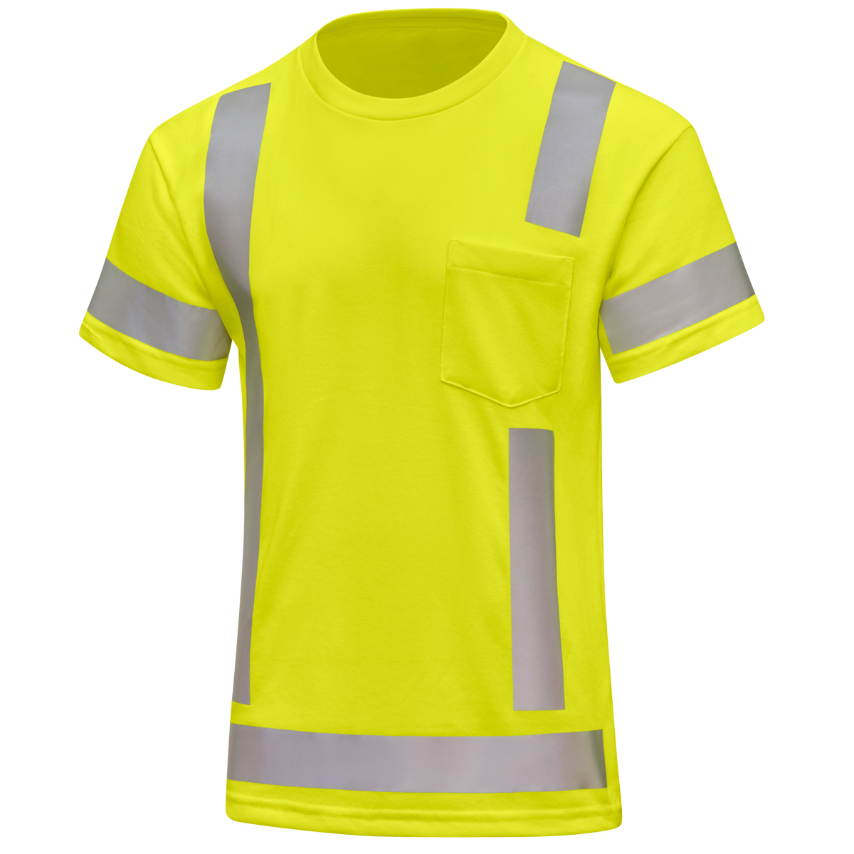 SK09HV Hi-Vis Short Sleeve Pocket T-Shirt - Type R Class 3
