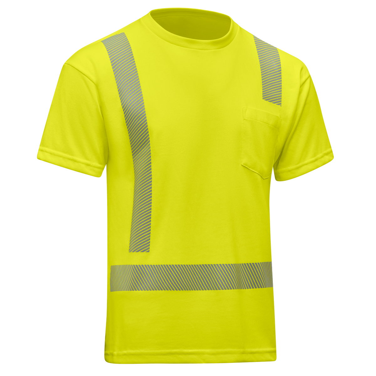 SK25 Hi-Vis Breathable Short Sleeve Pocket T-Shirt - Type R Class 2