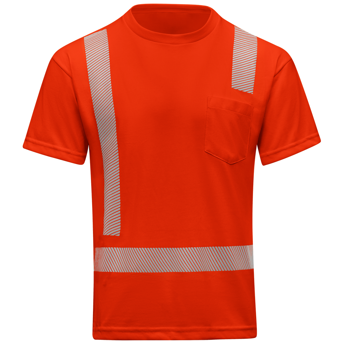 SK25 Hi-Vis Breathable Short Sleeve Pocket T-Shirt - Type R Class 2