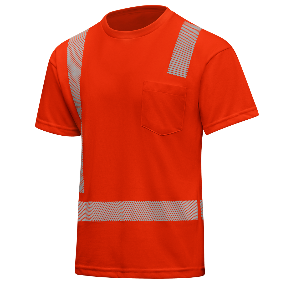 SK25 Hi-Vis Breathable Short Sleeve Pocket T-Shirt - Type R Class 2