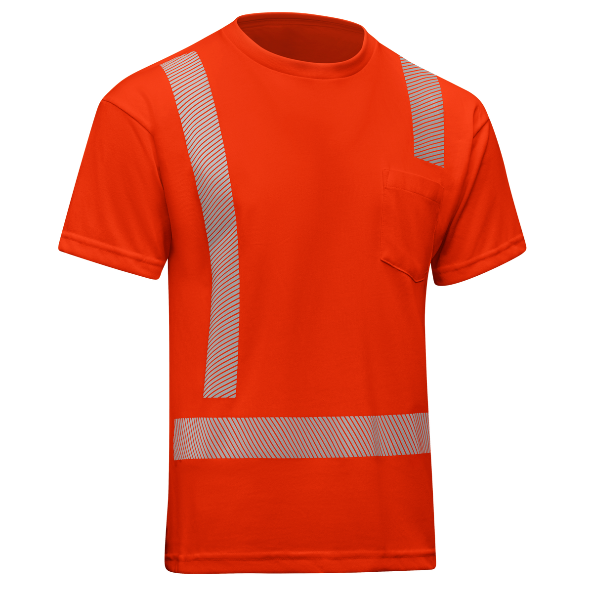 SK25 Hi-Vis Breathable Short Sleeve Pocket T-Shirt - Type R Class 2