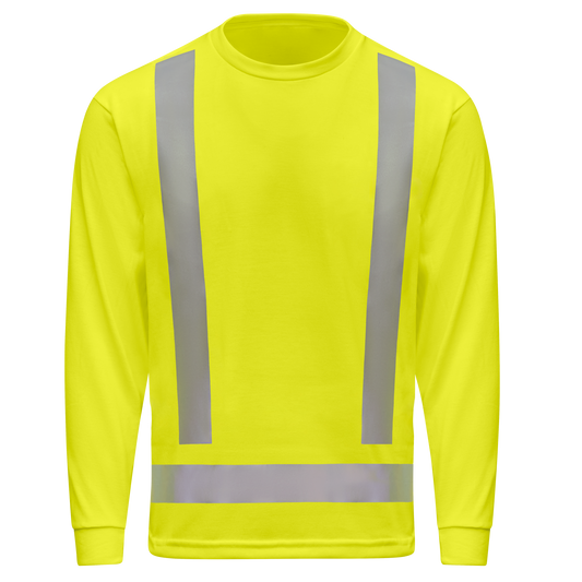SK67HV Hi-Vis Long Sleeve T-Shirt - Type R Class 2