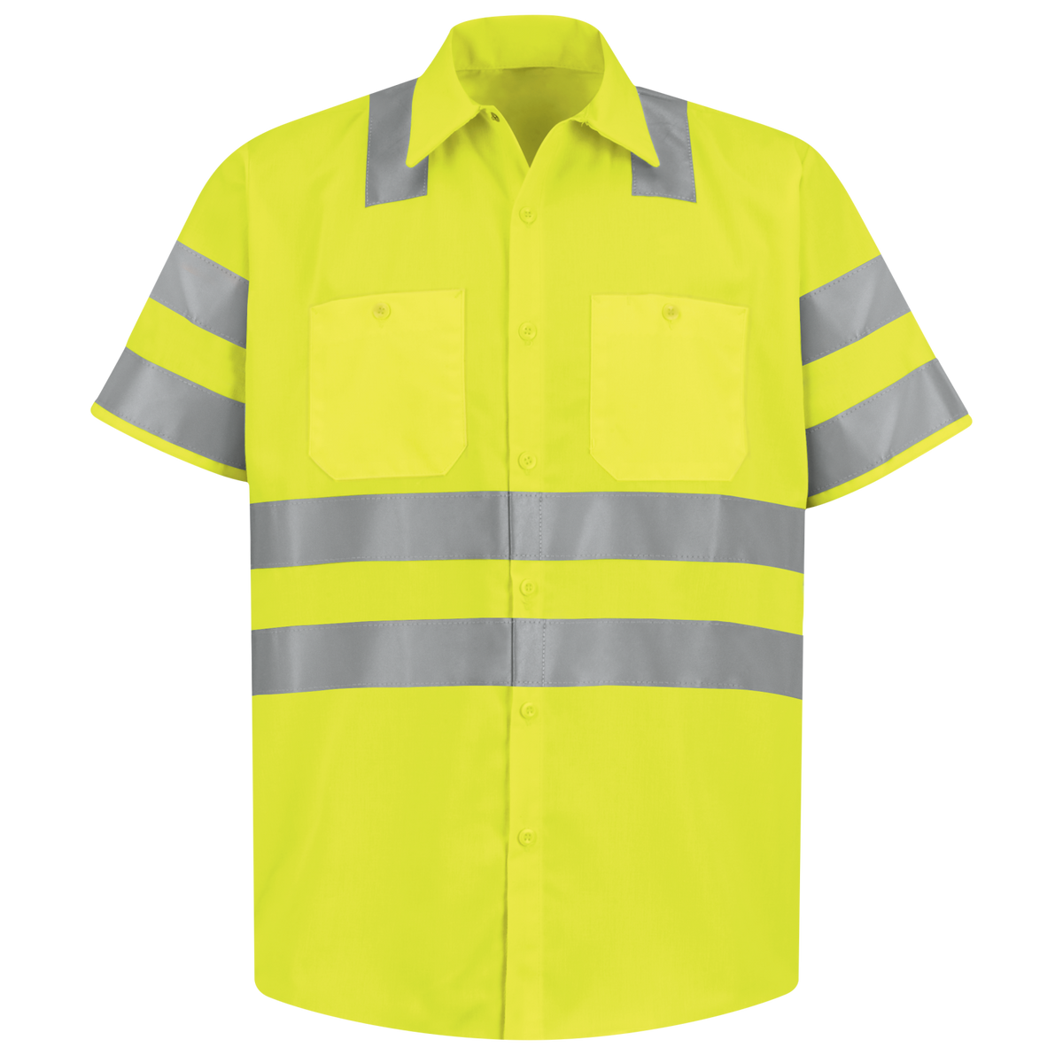 SS24AB Hi-Vis Short Sleeve Work Shirt - Type R Class 3