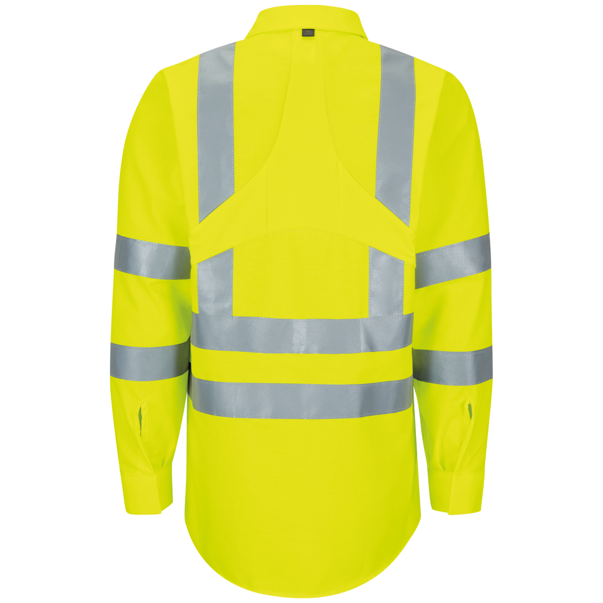SX14AB Long Sleeve Hi-Vis Ripstop Work Shirt with MIMIX + OilBlok - Type R Class 3