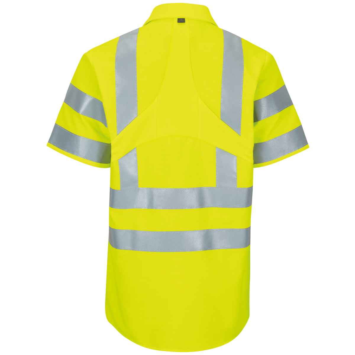 SX24AB Short Sleeve Hi-Vis Ripstop Work Shirt with MIMIX + OilBlok - Type R Class 3