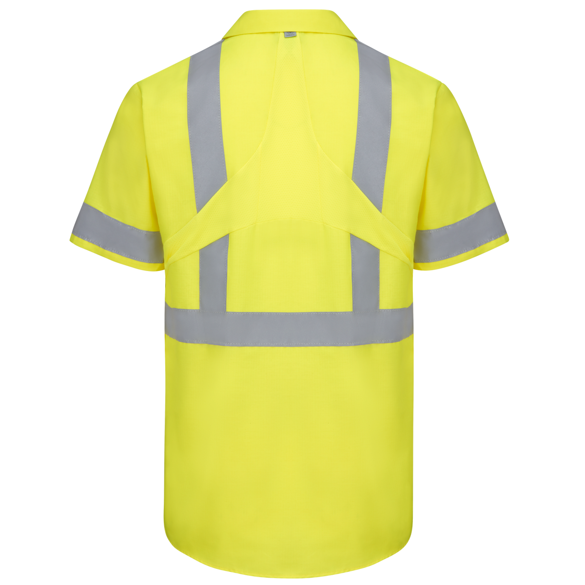 SX24HV Short Sleeve Hi-Vis Ripstop Work Shirt with MIMIX + OilBlok - Type R Class 2