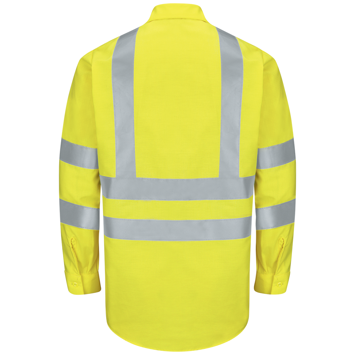SY14AB Hi-Vis Long Sleeve Ripstop Work Shirt - Type R Class 3