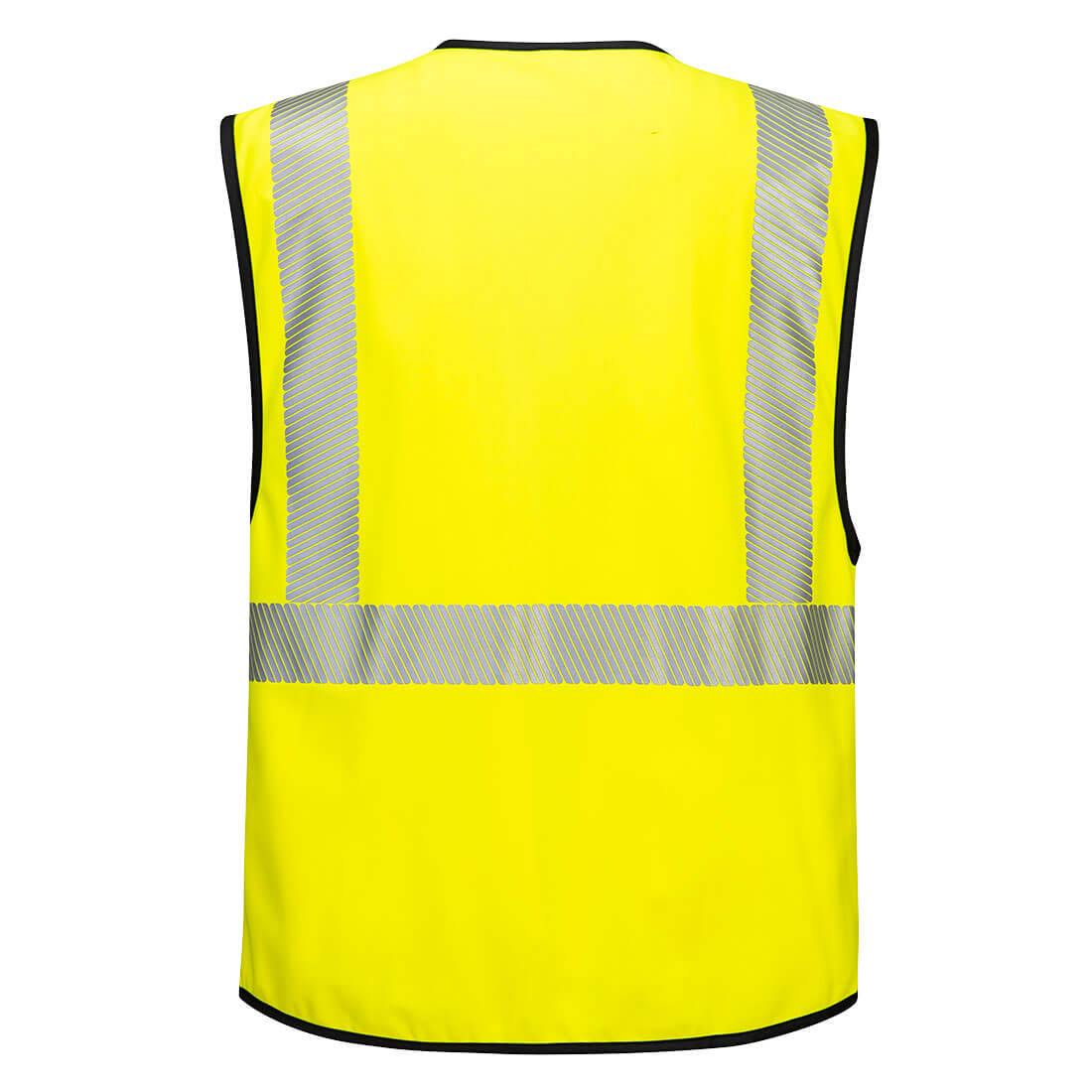 Portwest PW309 PW3 Hi-Vis Executive Vest - Yellow/Black, back
