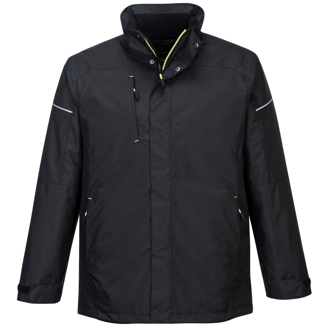 Portwest PW362 PW3 Winter Jacket - Black, front