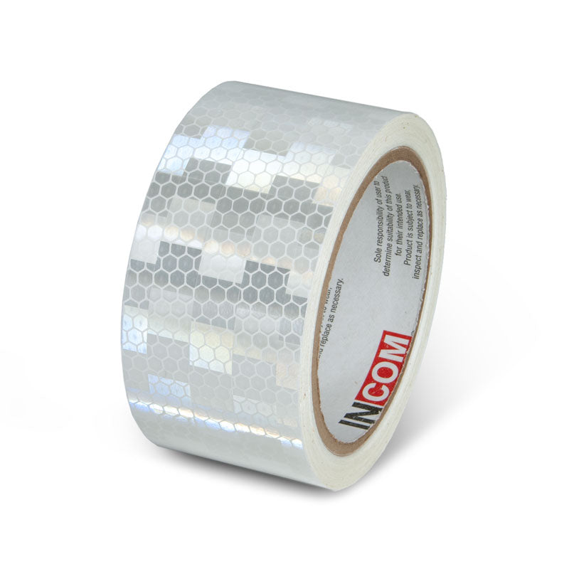 INCOM Prismatic Solid Color Tape White 2 in
