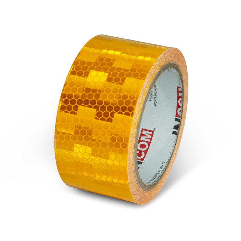 INCOM Prismatic Solid Color Tape Yellow 2 in