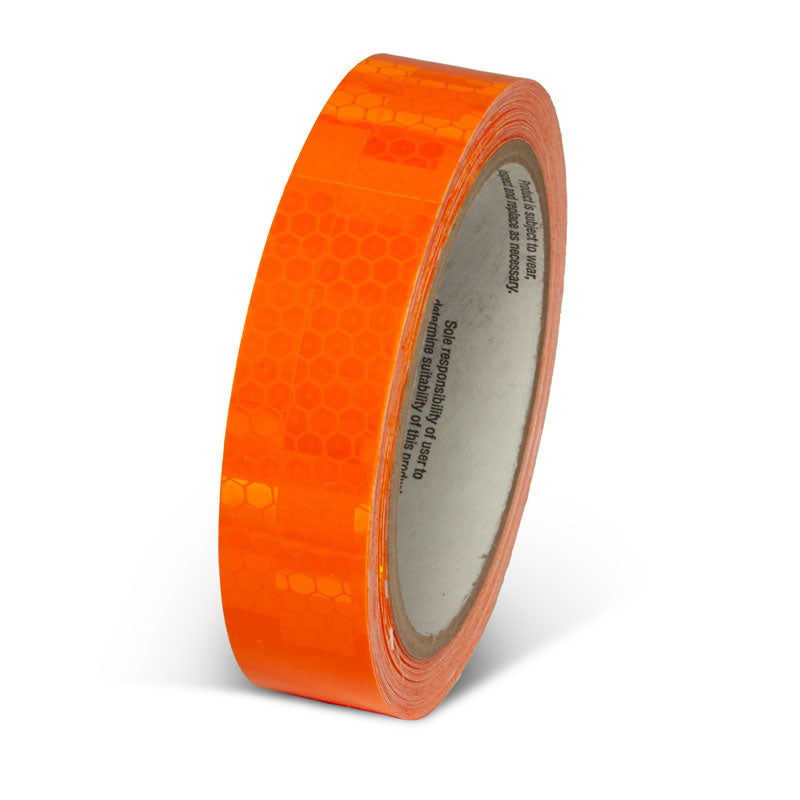 INCOM Prismatic Solid Color Tape Orange 1 in