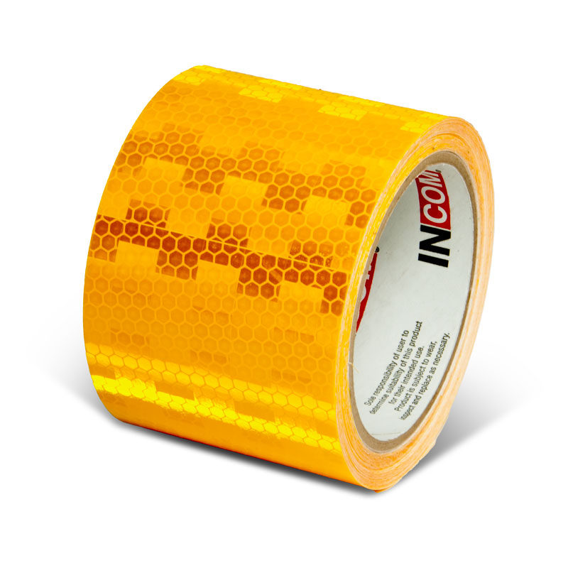 INCOM Prismatic Solid Color Tape Yellow 3 in