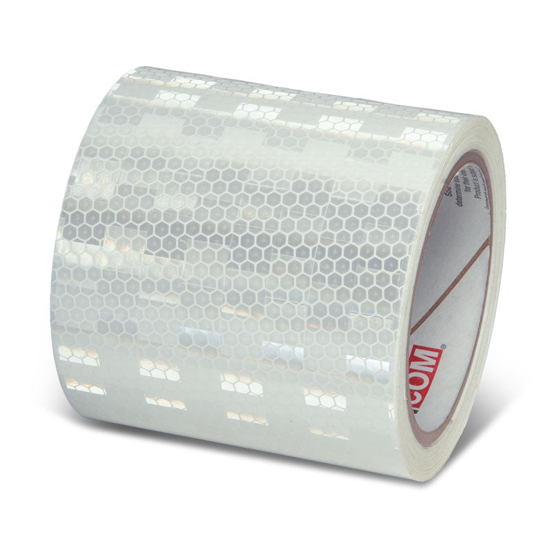 INCOM Prismatic Solid Color Tape White 4 in