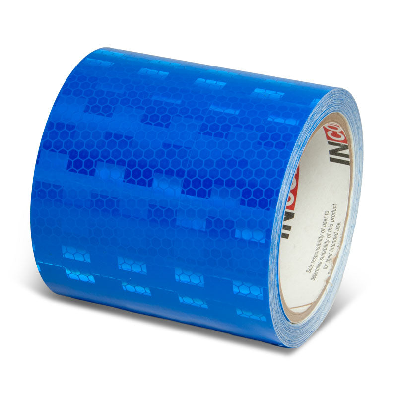 INCOM Prismatic Solid Color Tape Blue 4 in