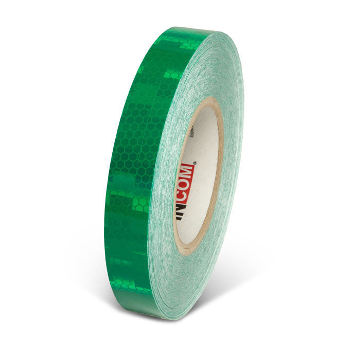 INCOM Prismatic Solid Color Tape 150 ft Green 1 in