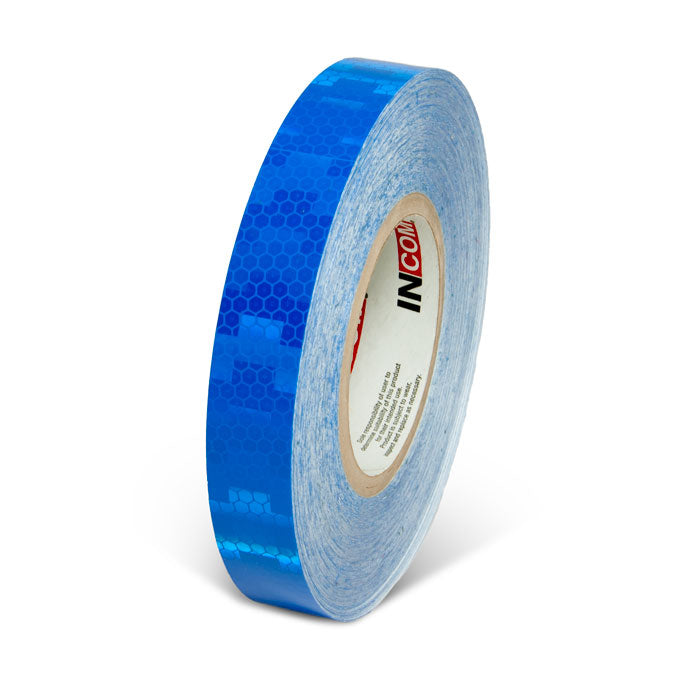 INCOM Prismatic Solid Color Tape 150 ft Blue 1 in