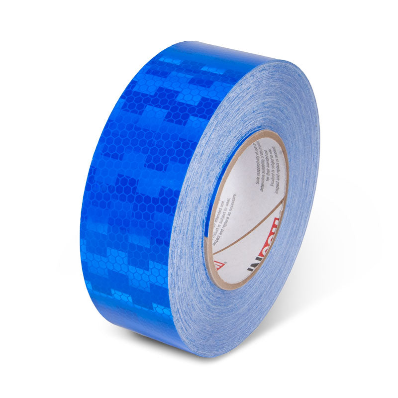 INCOM Prismatic Solid Color Tape 150 ft Blue 2 in