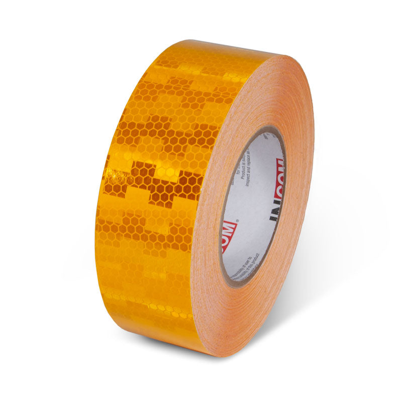 INCOM Prismatic Solid Color Tape 150 ft Yellow 2 in