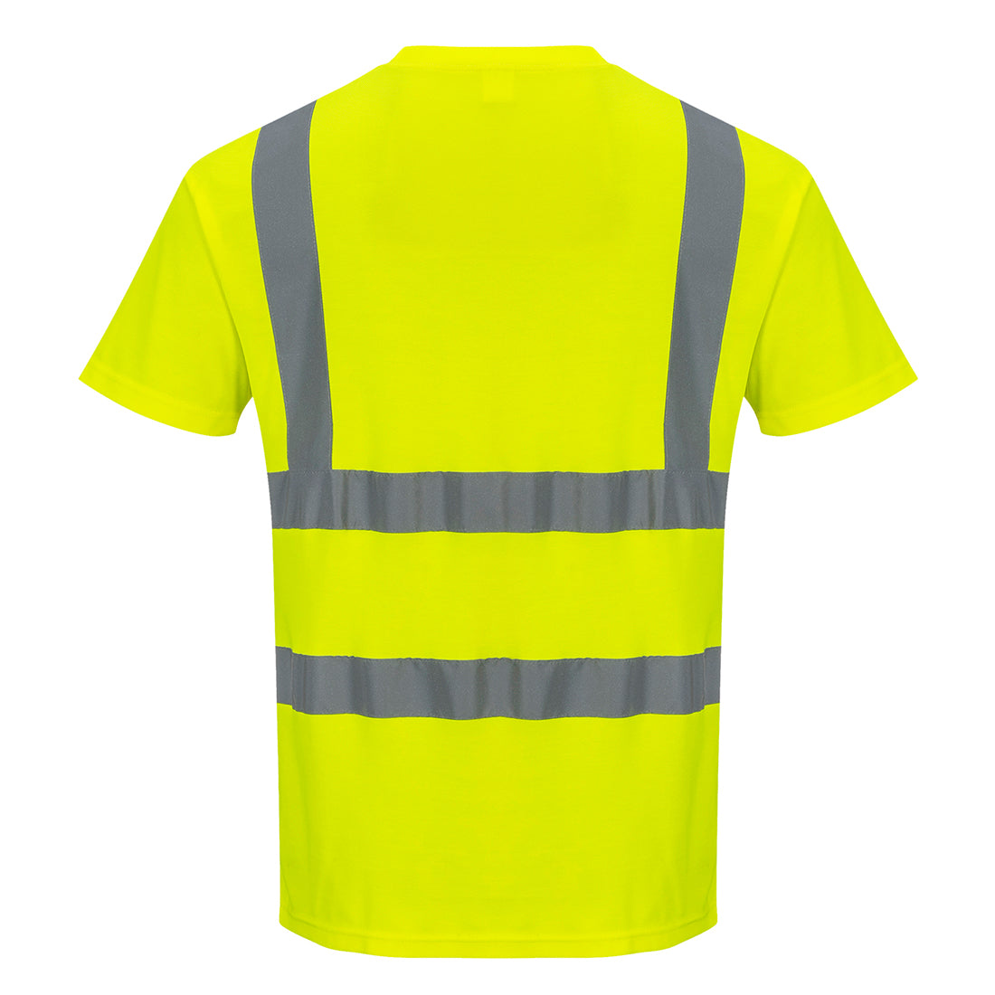 Portwest S170 Hi-Vis Cotton Comfort T-Shirt S/S - Yellow, back