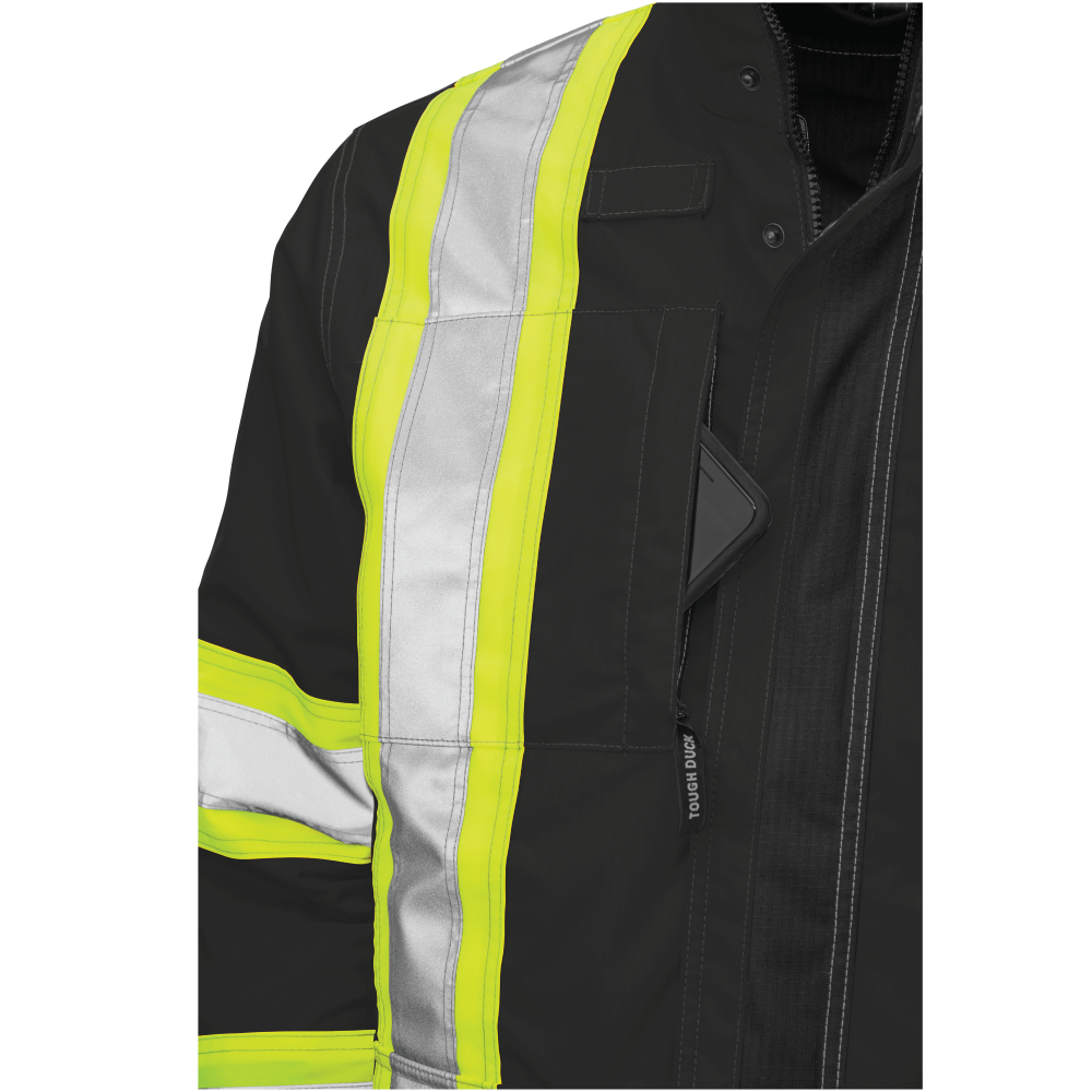 Tough Duck S187 Ripstop 4-In-1 Safety Jacket