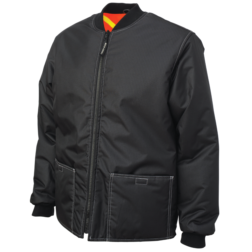 Tough Duck S187 Ripstop 4-In-1 Safety Jacket - Fluorescent Orange