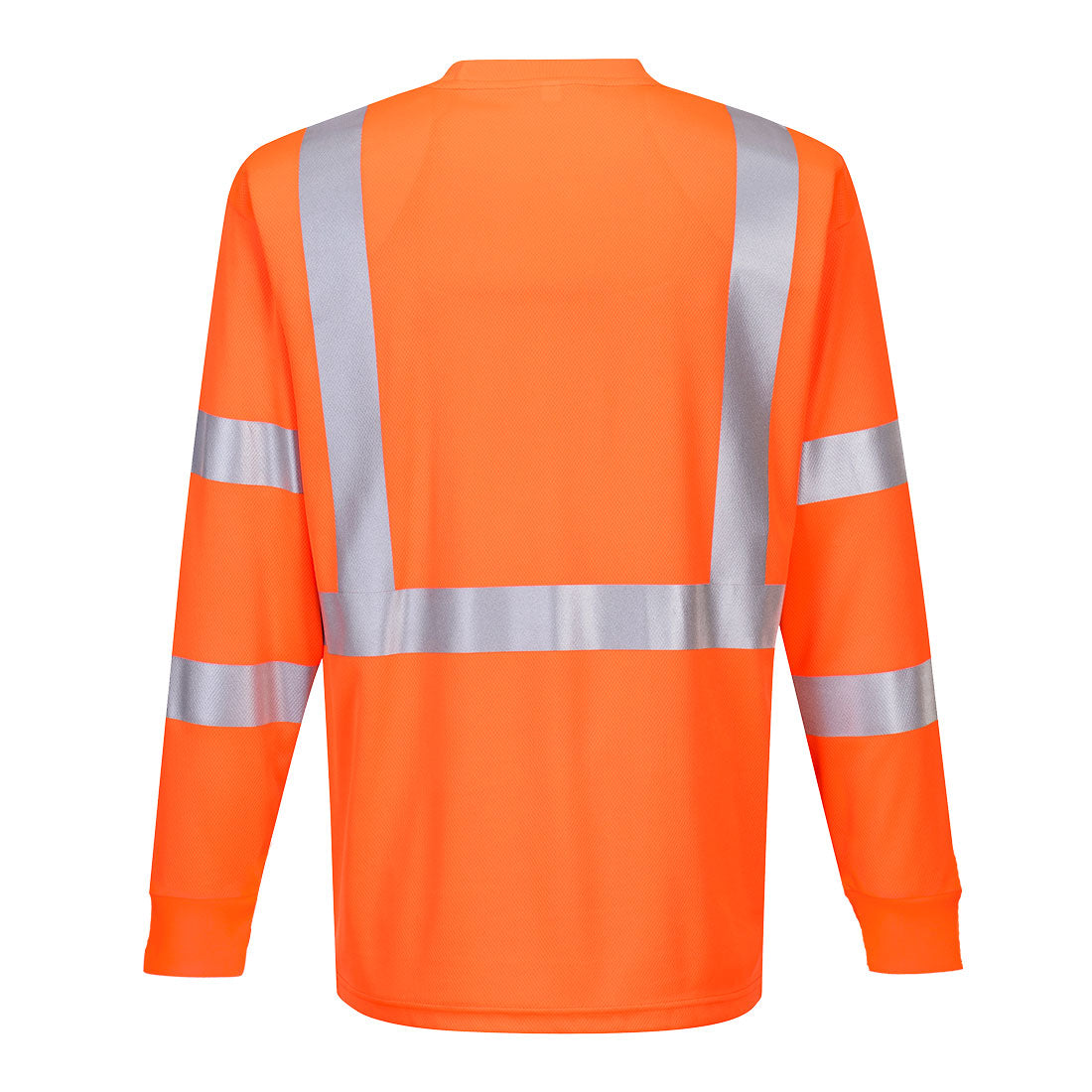 Portwest S192 Hi-Vis Pocket T-Shirt L/S - Orange, back