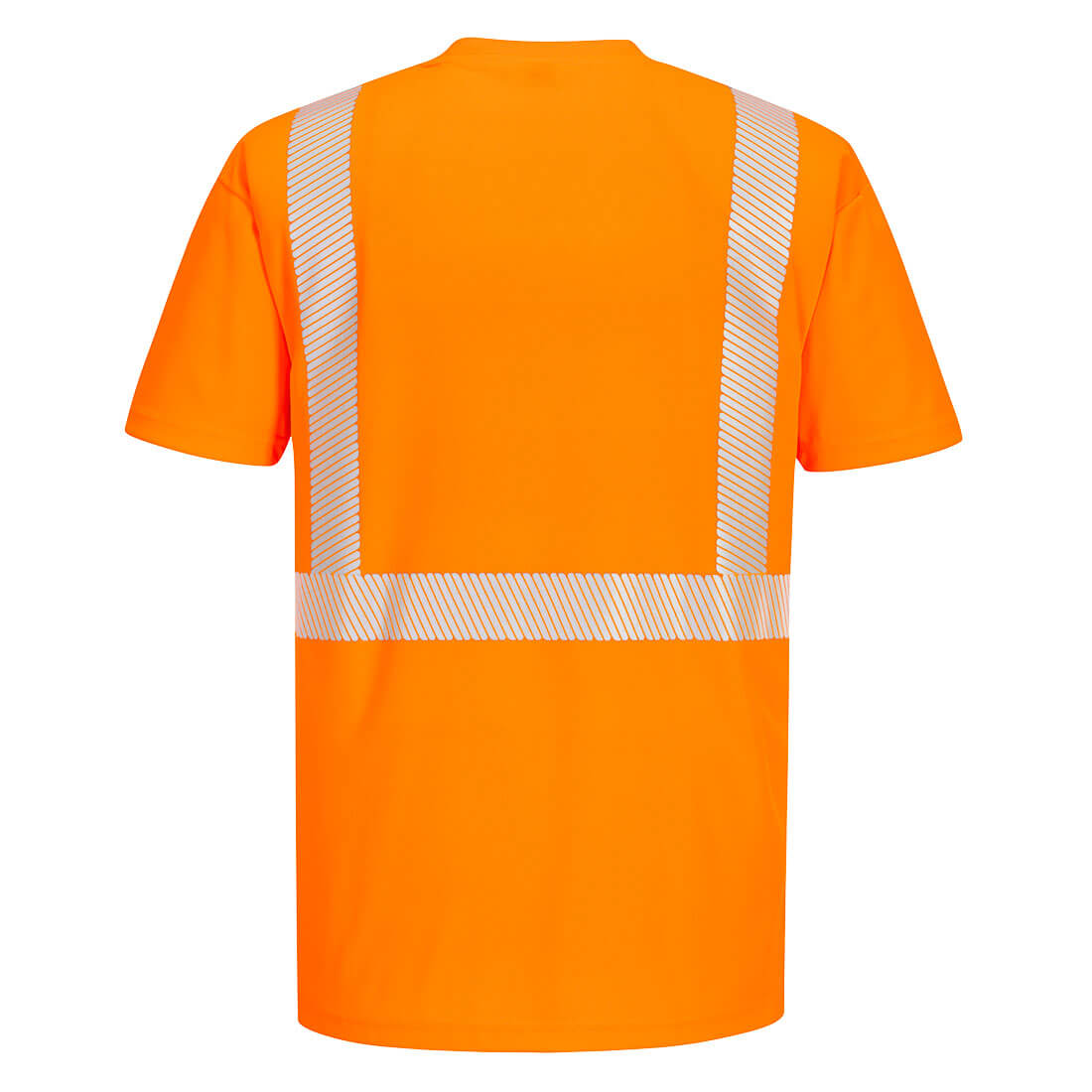 Portwest S194 Hi-Vis Segmented Tape T-Shirt S/S - Orange, back