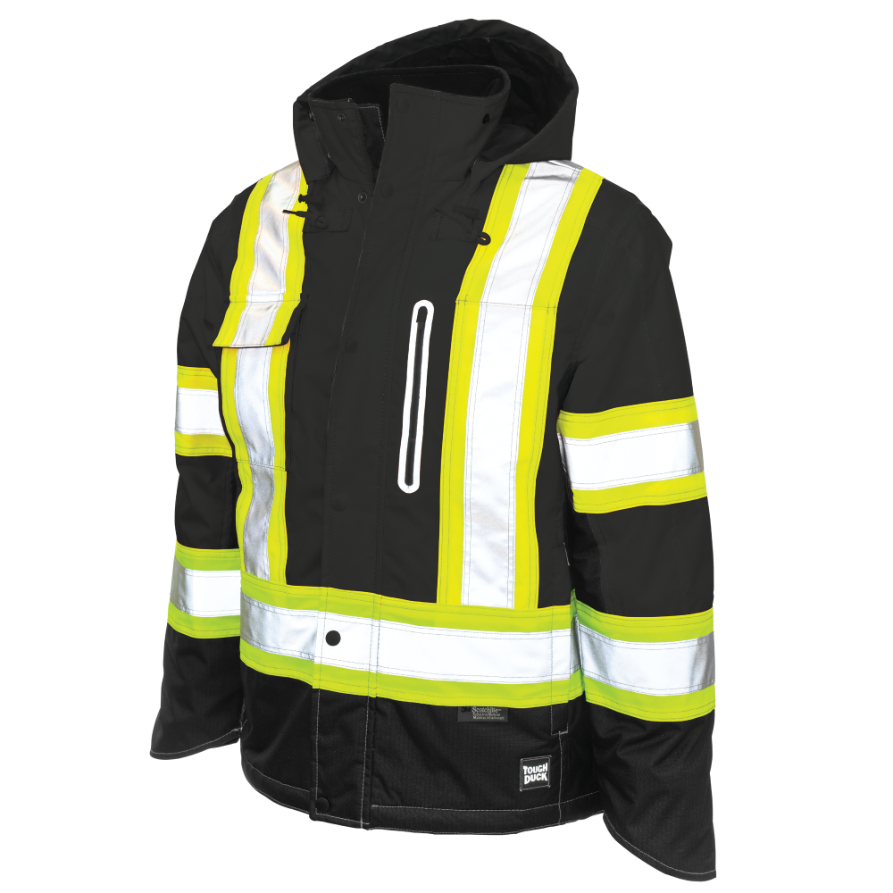 Tough Duck S245 Ripstop Fleece-Lined Safety Jacket