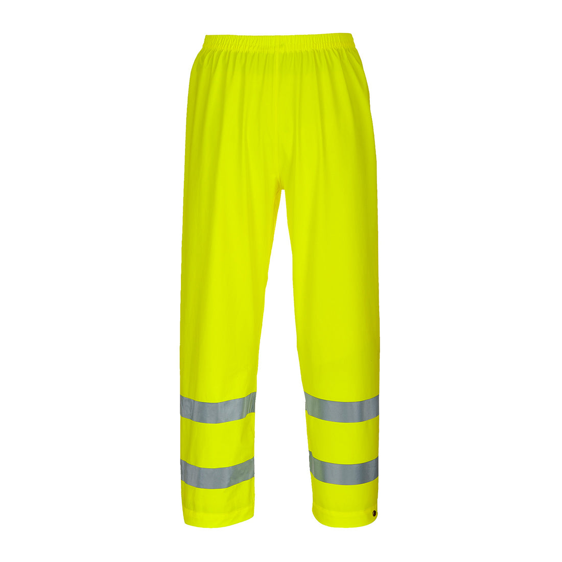 Portwest S493 Sealtex Ultra Hi-Vis Rain Pants - Yellow, front