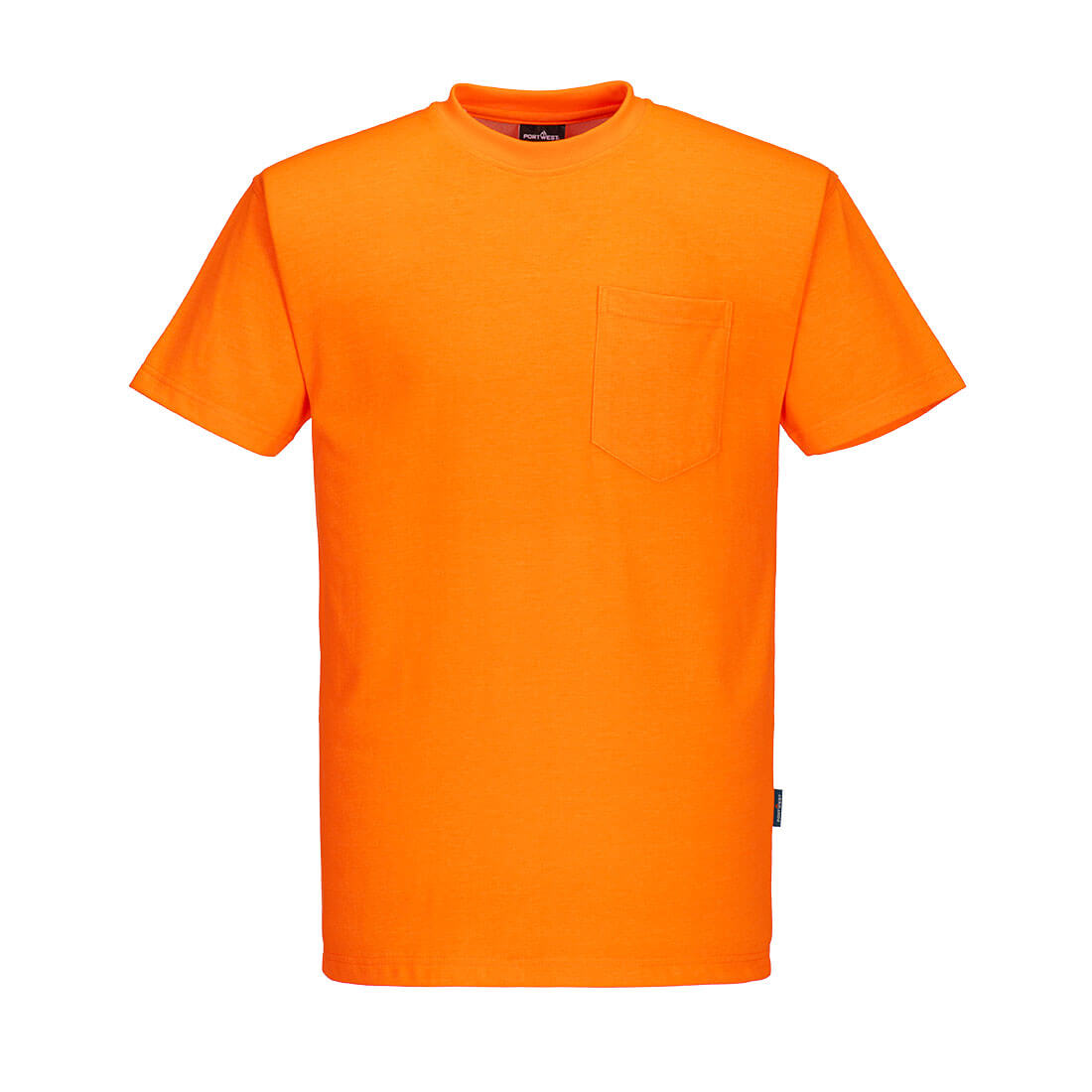 Portwest S577 Non Ansi Cotton Blend T-Shirt S/S - Orange, front