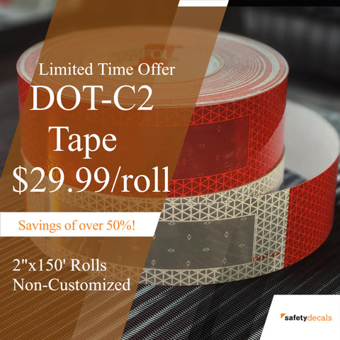 S92 Daybright® DOT-C2 Conspicuity Tape