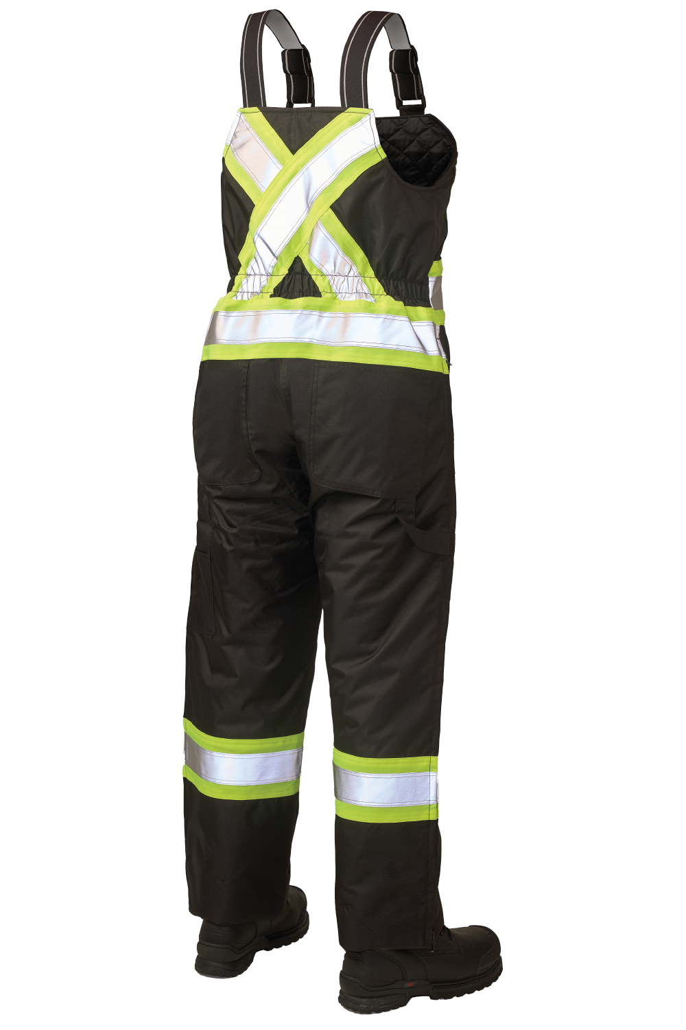 Tough Duck SB08 Women's Poly Oxford Insulated Safety Bib