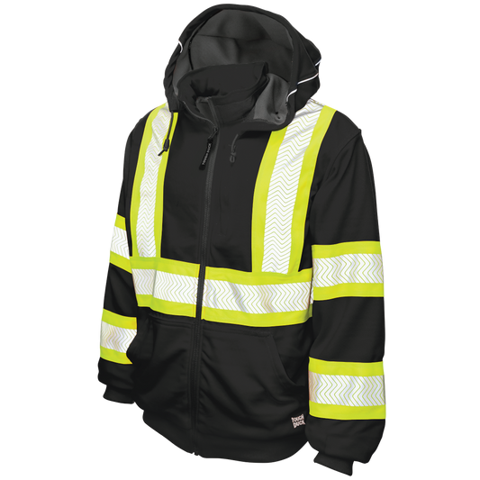 Tough Duck SJ16 Jersey Fleece Thermal-Lined Safety Hoodie