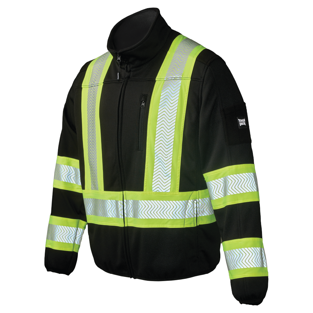 Tough Duck SJ49 Zip Front Jersey Safety Jacket