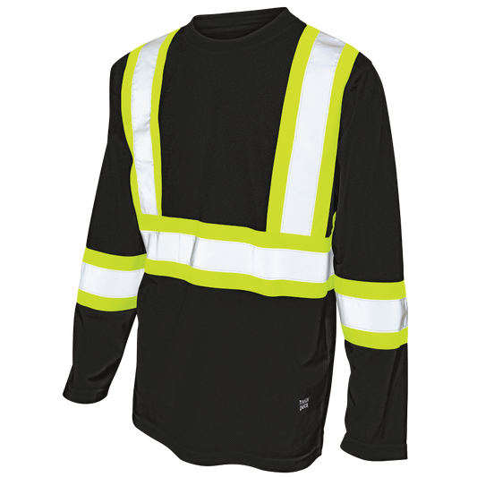 Tough Duck ST10 Micro Mesh Long-Sleeve Safety T-Shirt