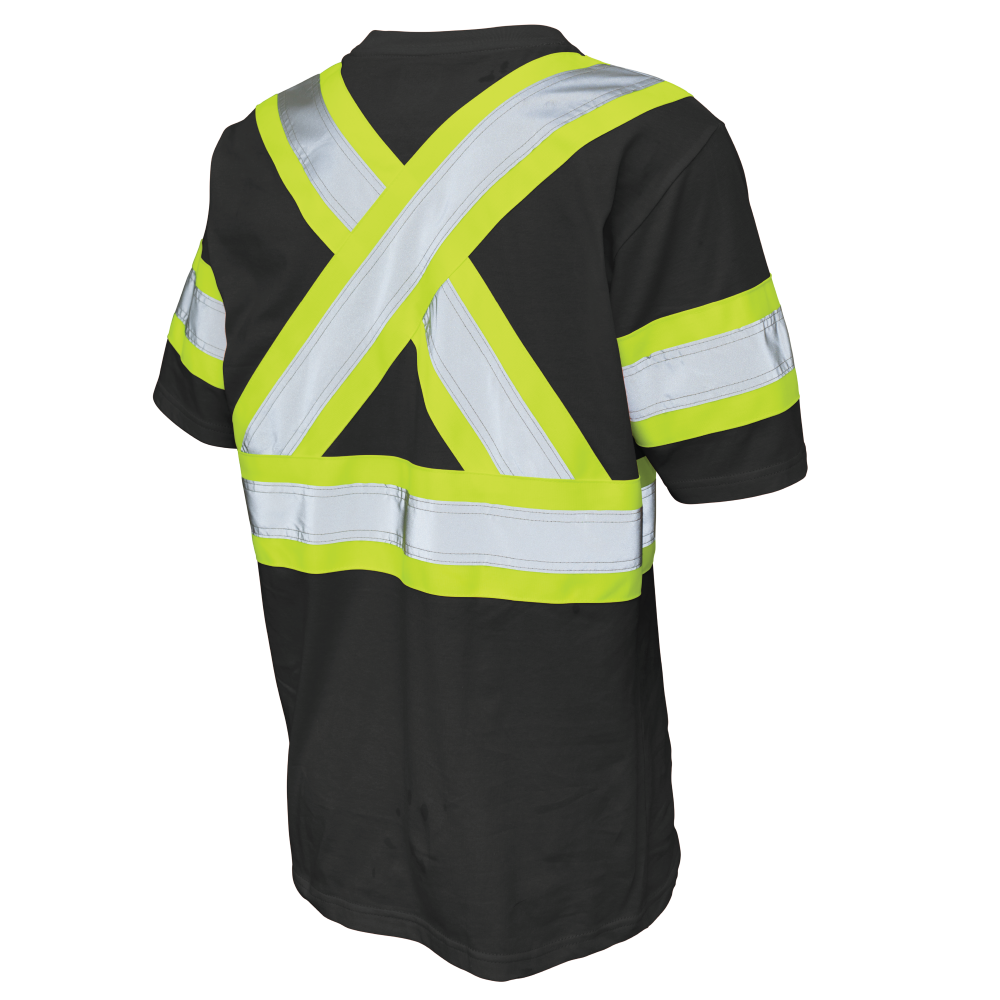 Tough Duck ST11 safety t-shirt Black back