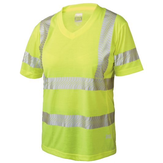 Tough Duck ST23 Women's Polyester Jersey Short-Sleeve Safety T-Shirt